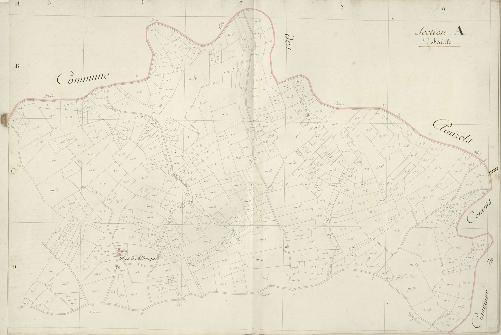section A, 2ème feuille