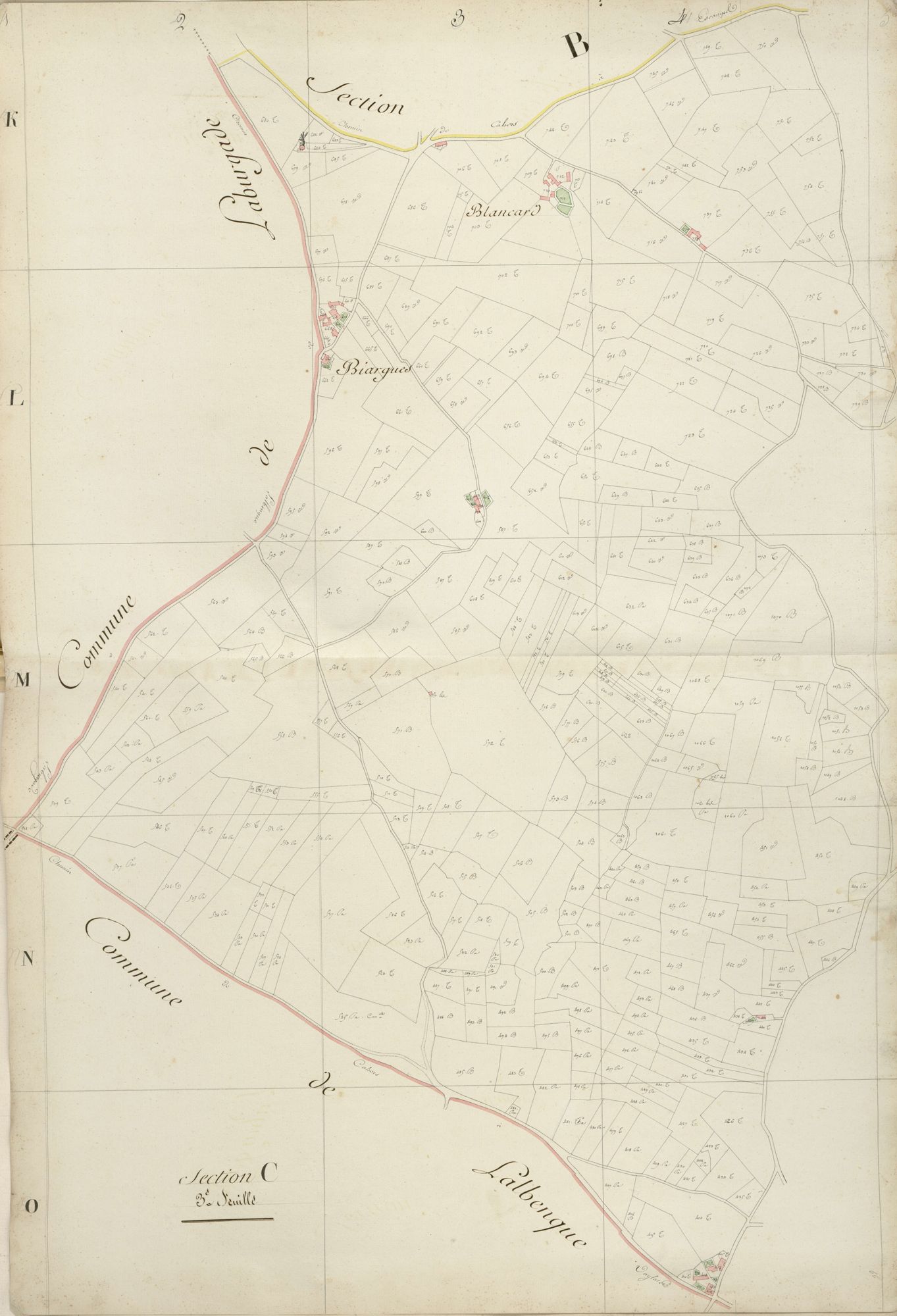 section C, 3ème feuille