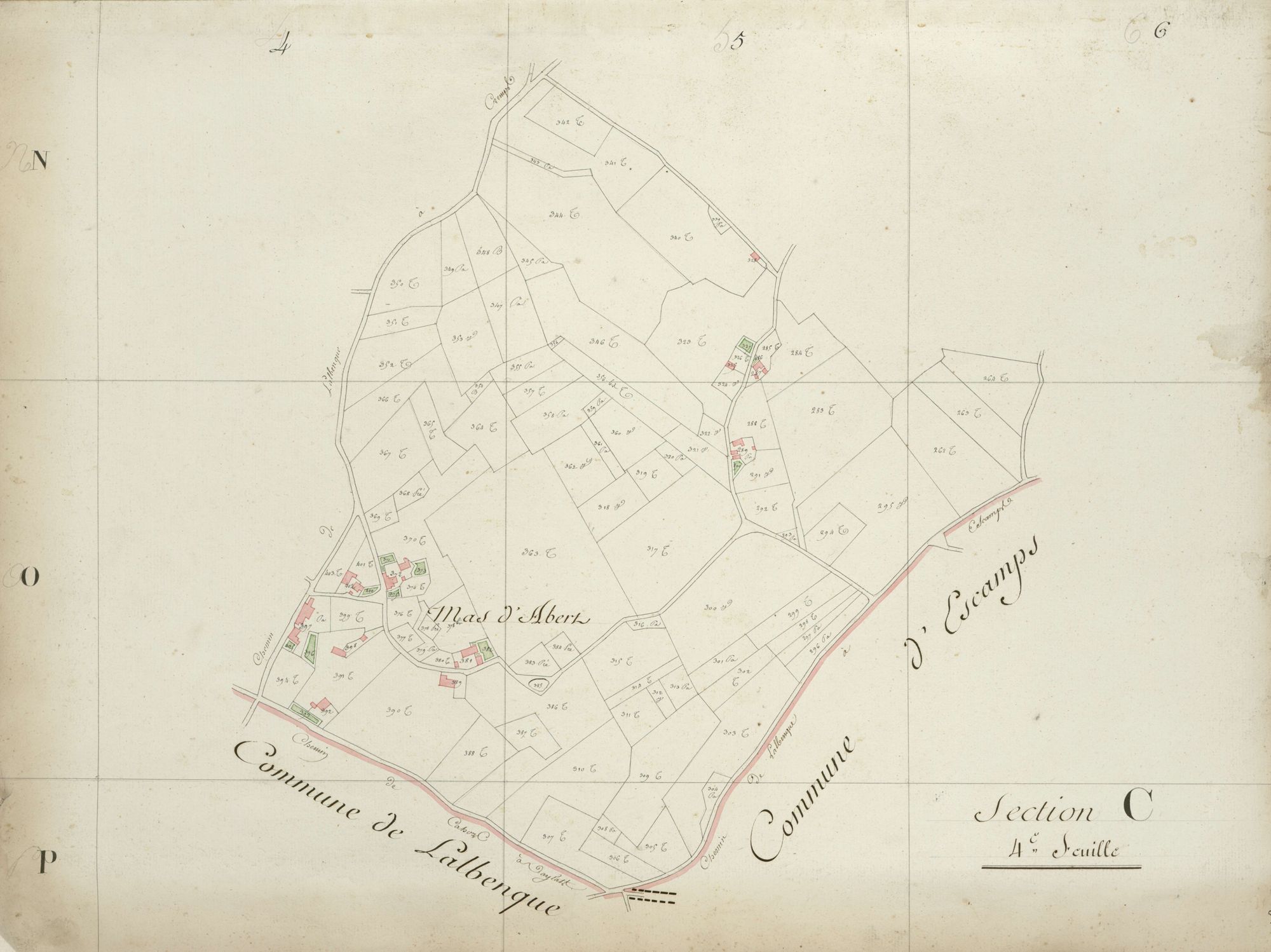 section C, 4ème feuille