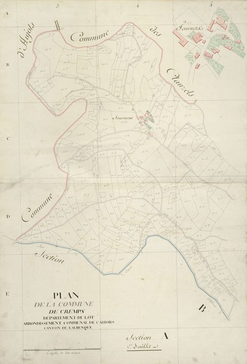 section A, 1ère feuille