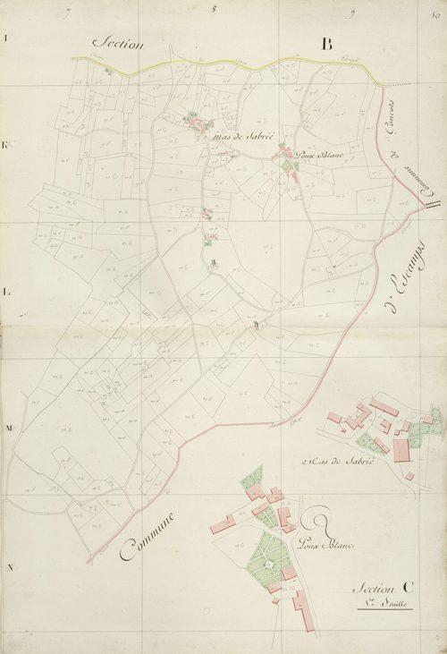 section C, 1ère feuille