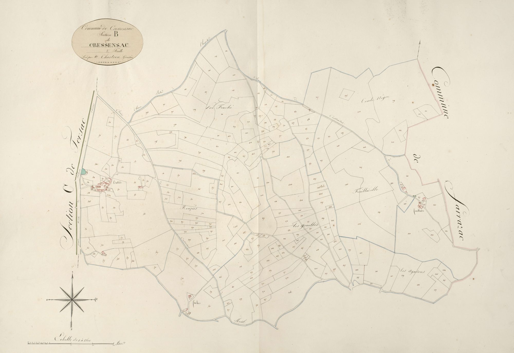 section B de Cressensac, 2ème feuille