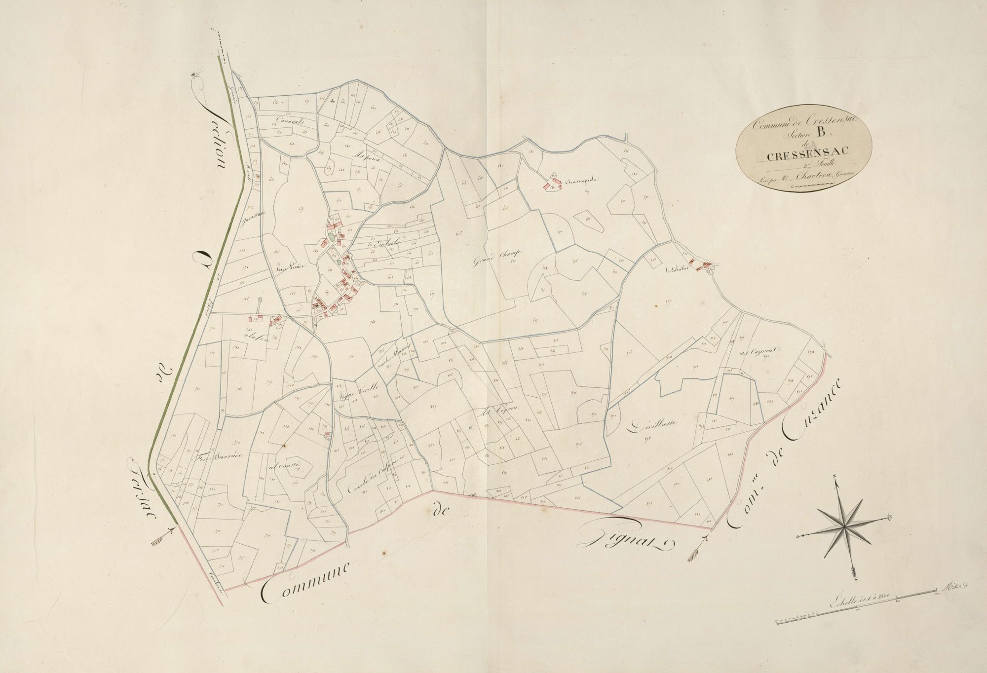 section B de Cressensac, 3ème feuille