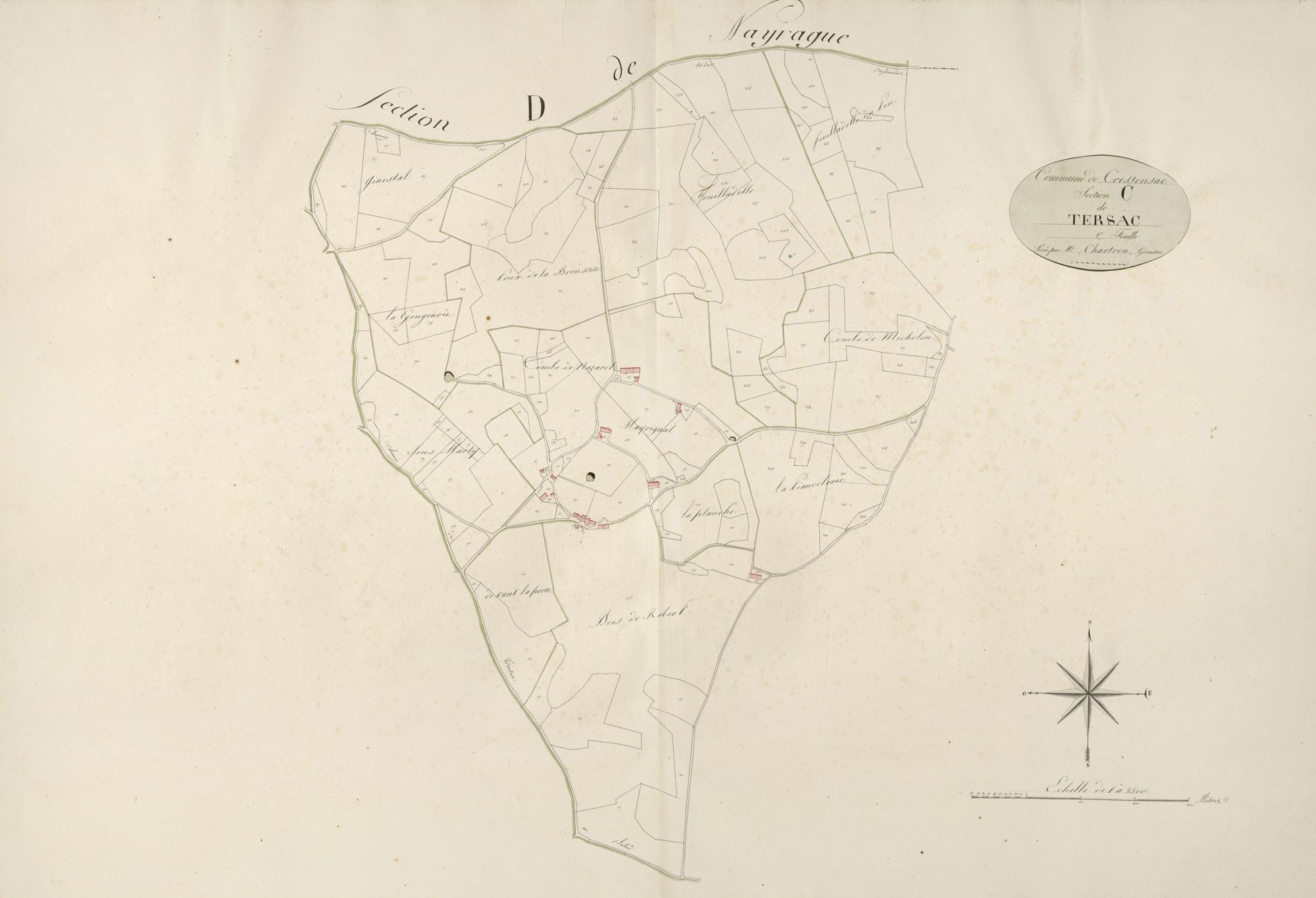 section C de Tersac, 2ème feuille