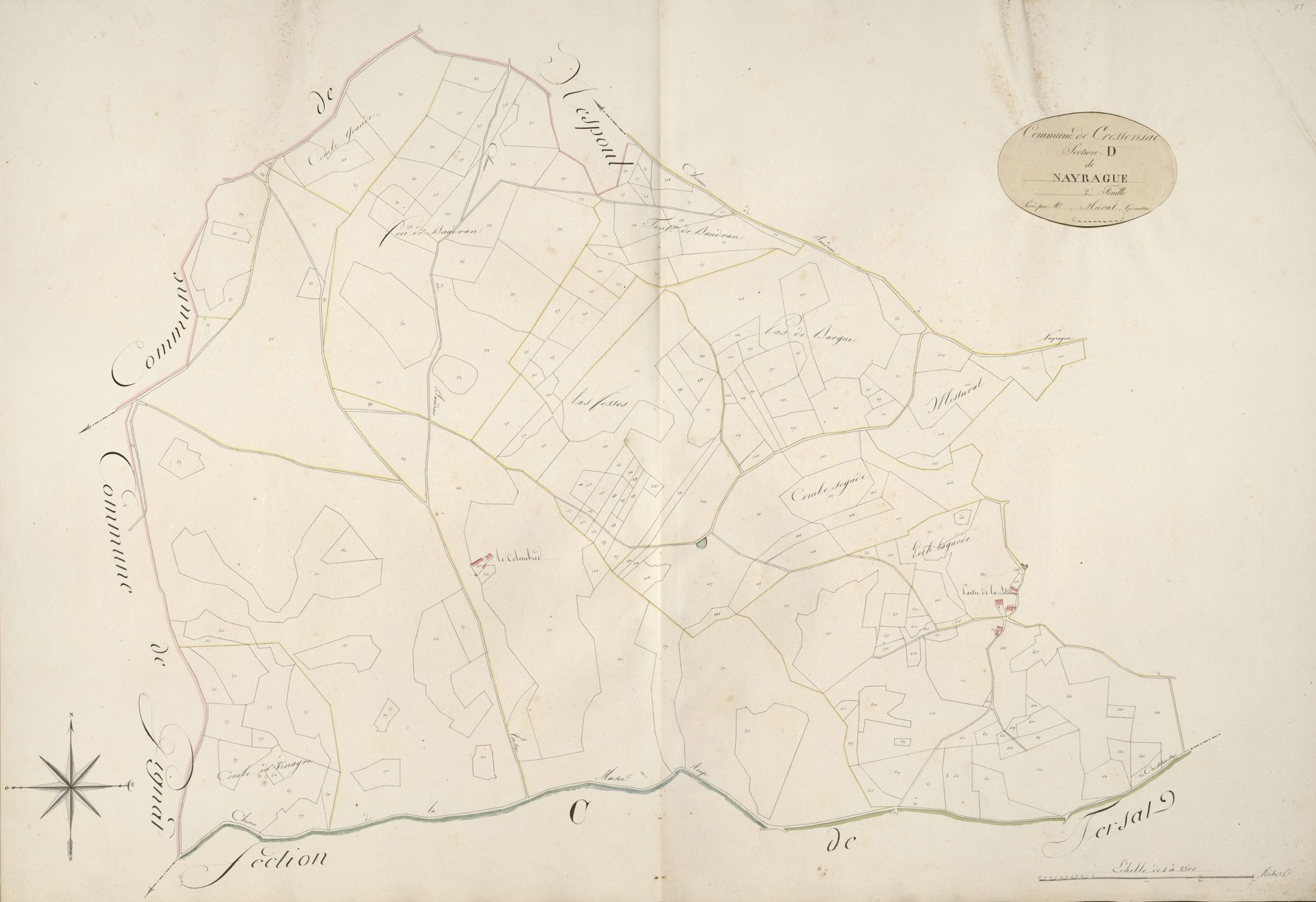 section D de Nayrague, 2ème feuille