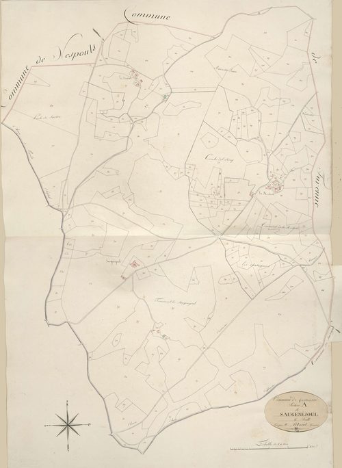 section A de Saugenejoul, 2ème feuille