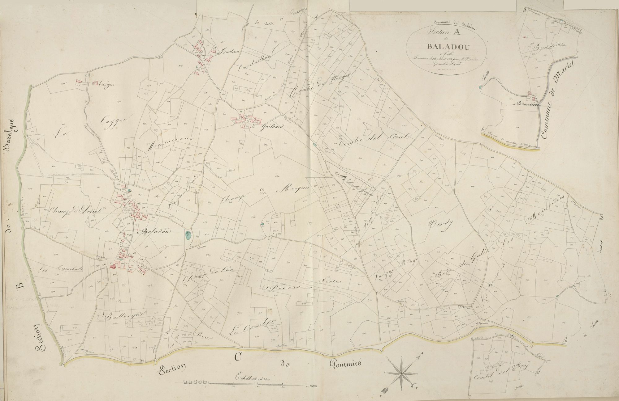 section A de Baladou, 2ème feuille