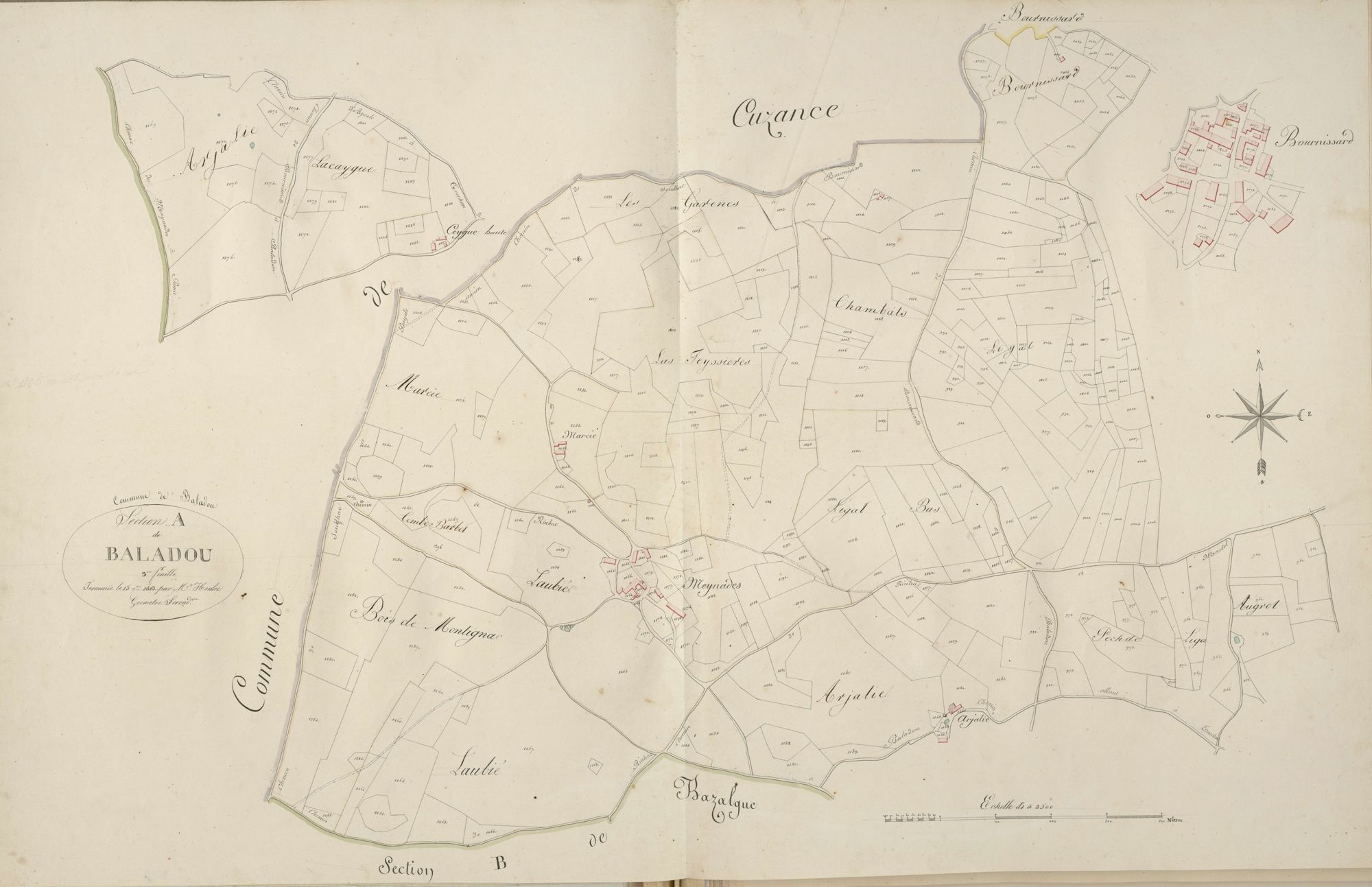 section A de Baladou, 3ème feuille