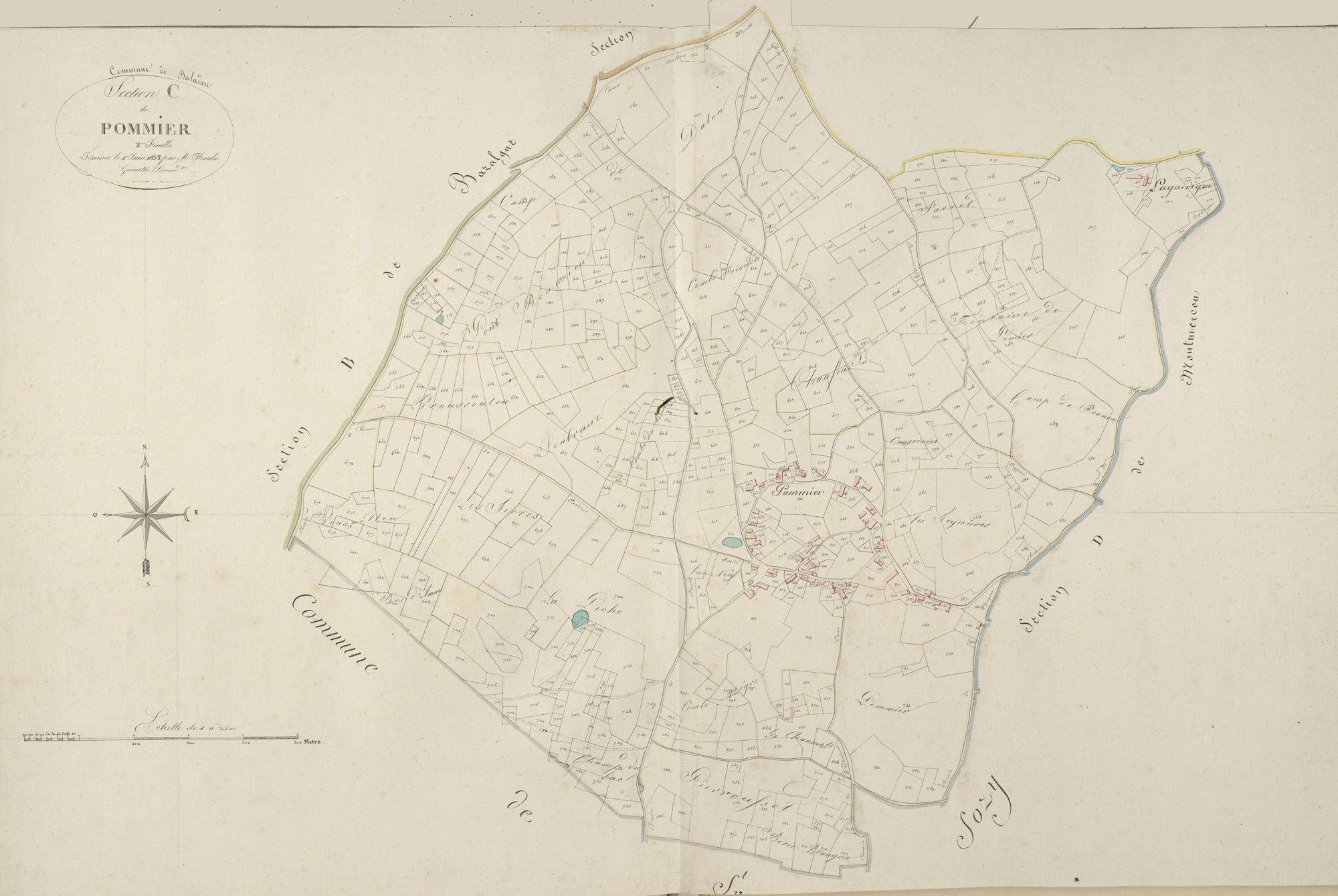 section C de Pommier, 2ème feuille