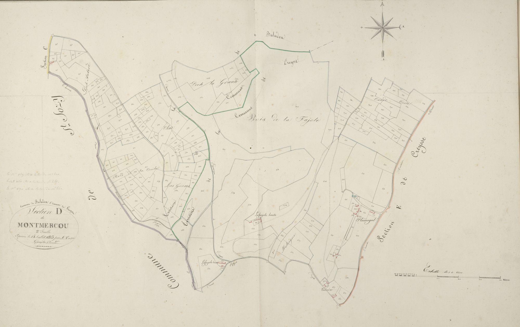 section D de Montmercou, 2ème feuille