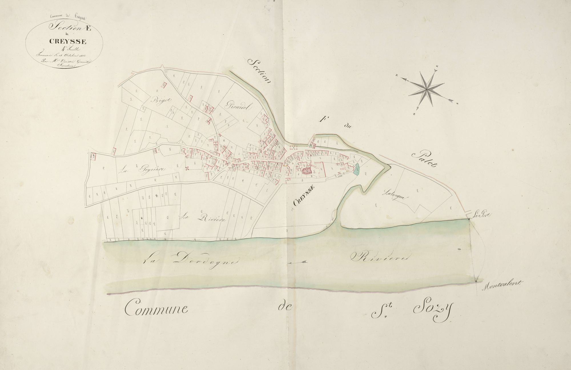 section E de Creysse, 4ème feuille