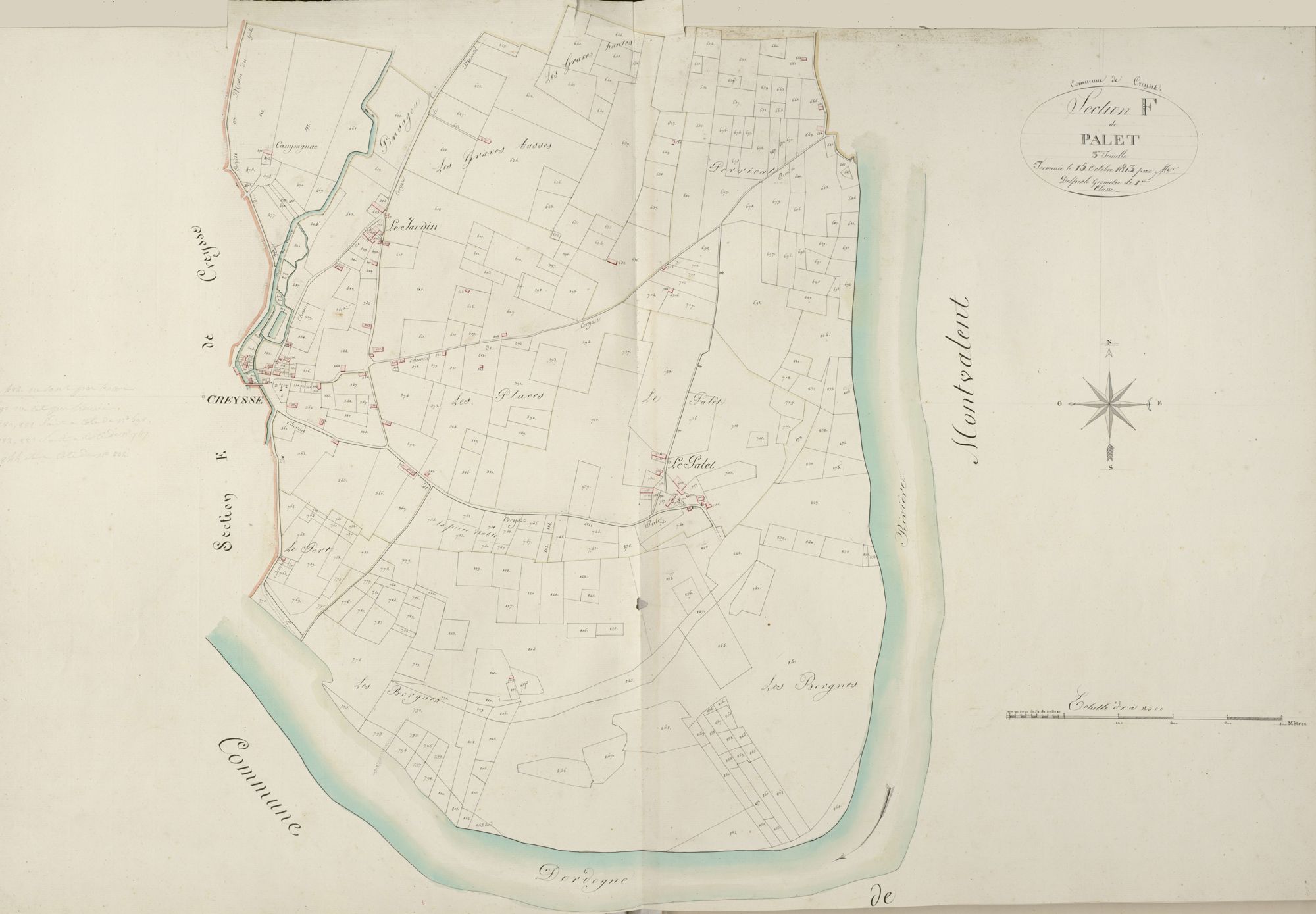 section F de Palet, 3ème feuille