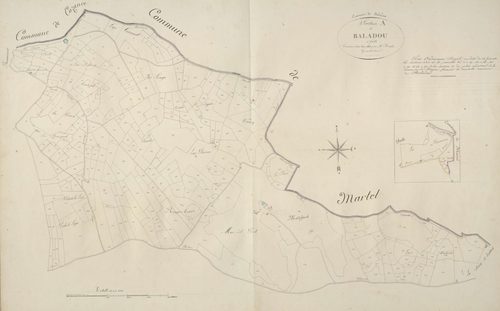 section A de Baladou, 1ère feuille