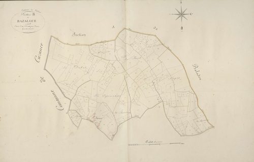 section B de Bazalgue, 1ère feuille
