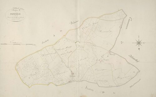 section C de Pommier, 1ère feuille