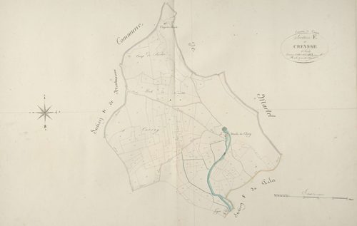 section E de Creysse, 1ère feuille