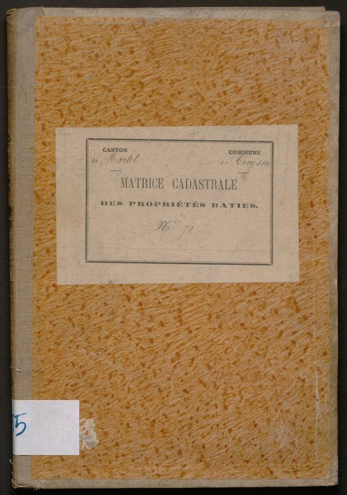 Cases 1-268. Augmentations et diminutions (1880-1891)