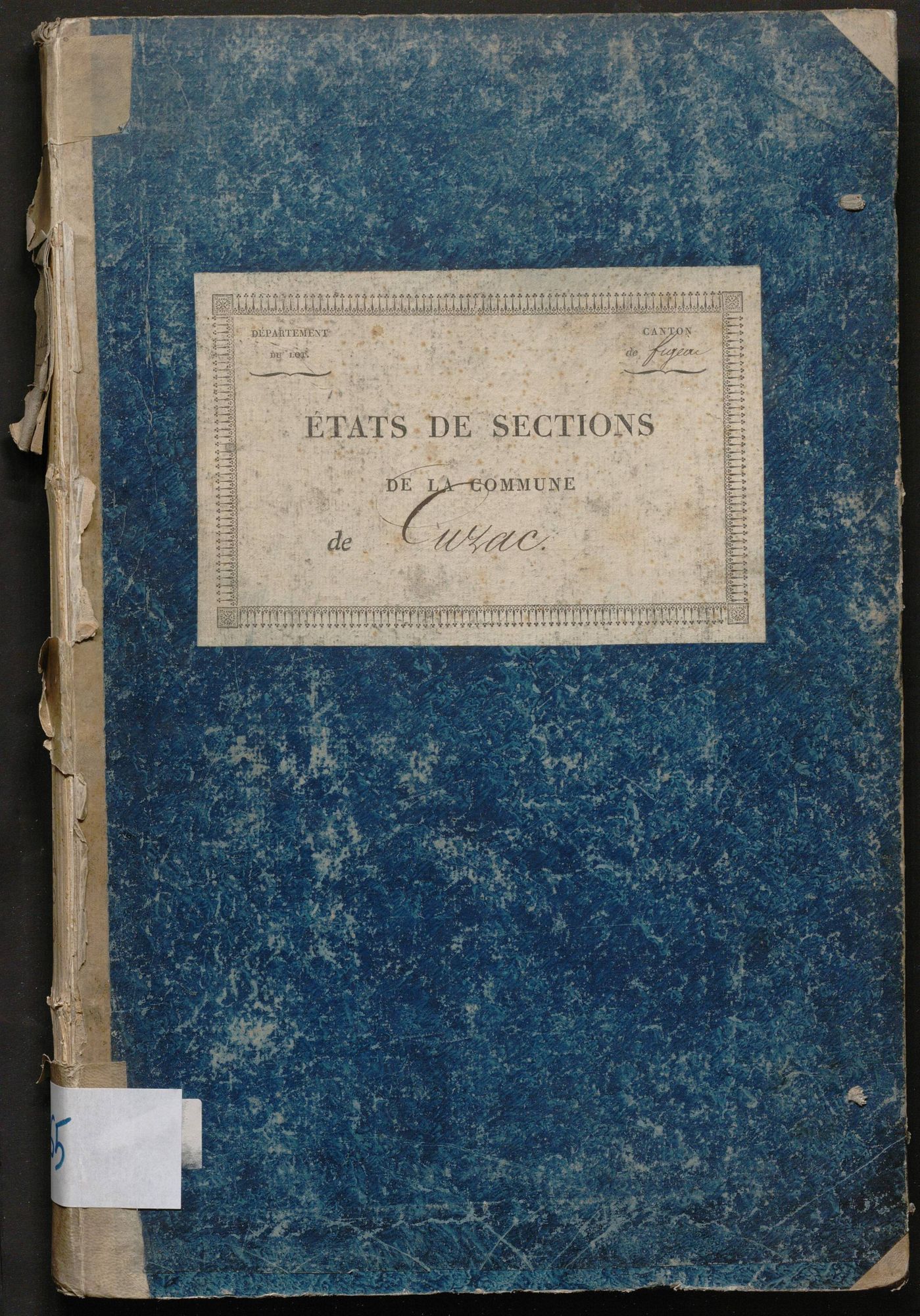 Sections A à B