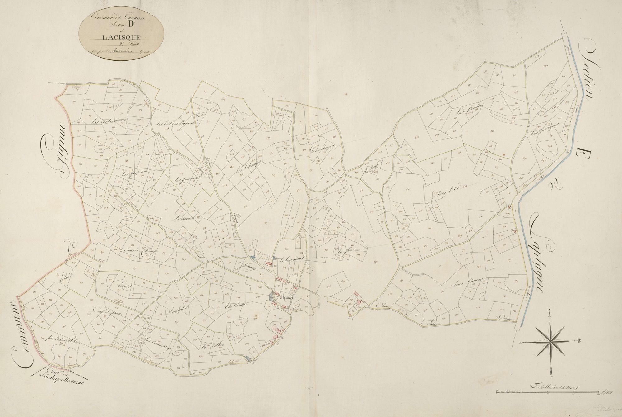section D de Lacisque, 2ème feuille
