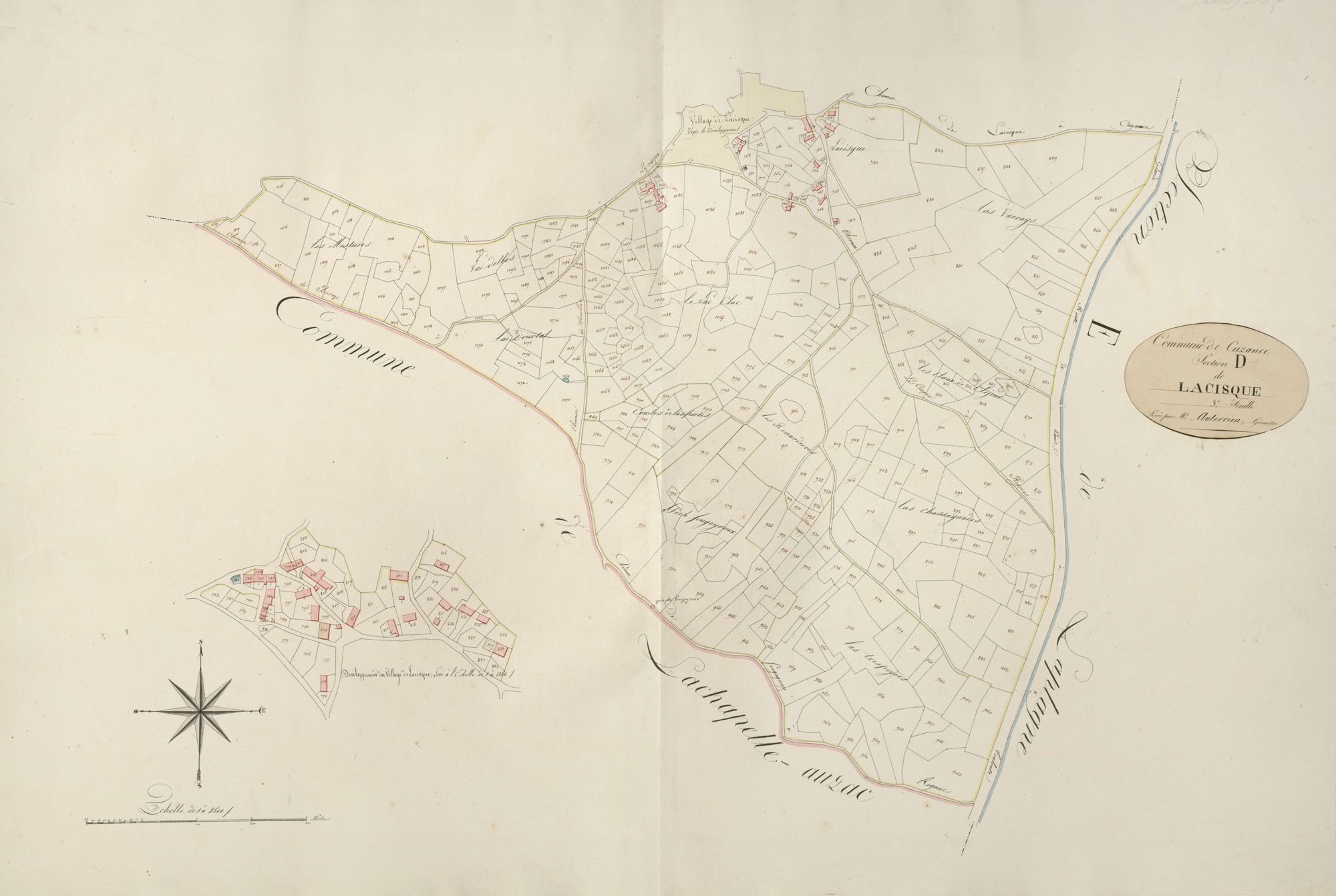 section D de Lacisque, 3ème feuille