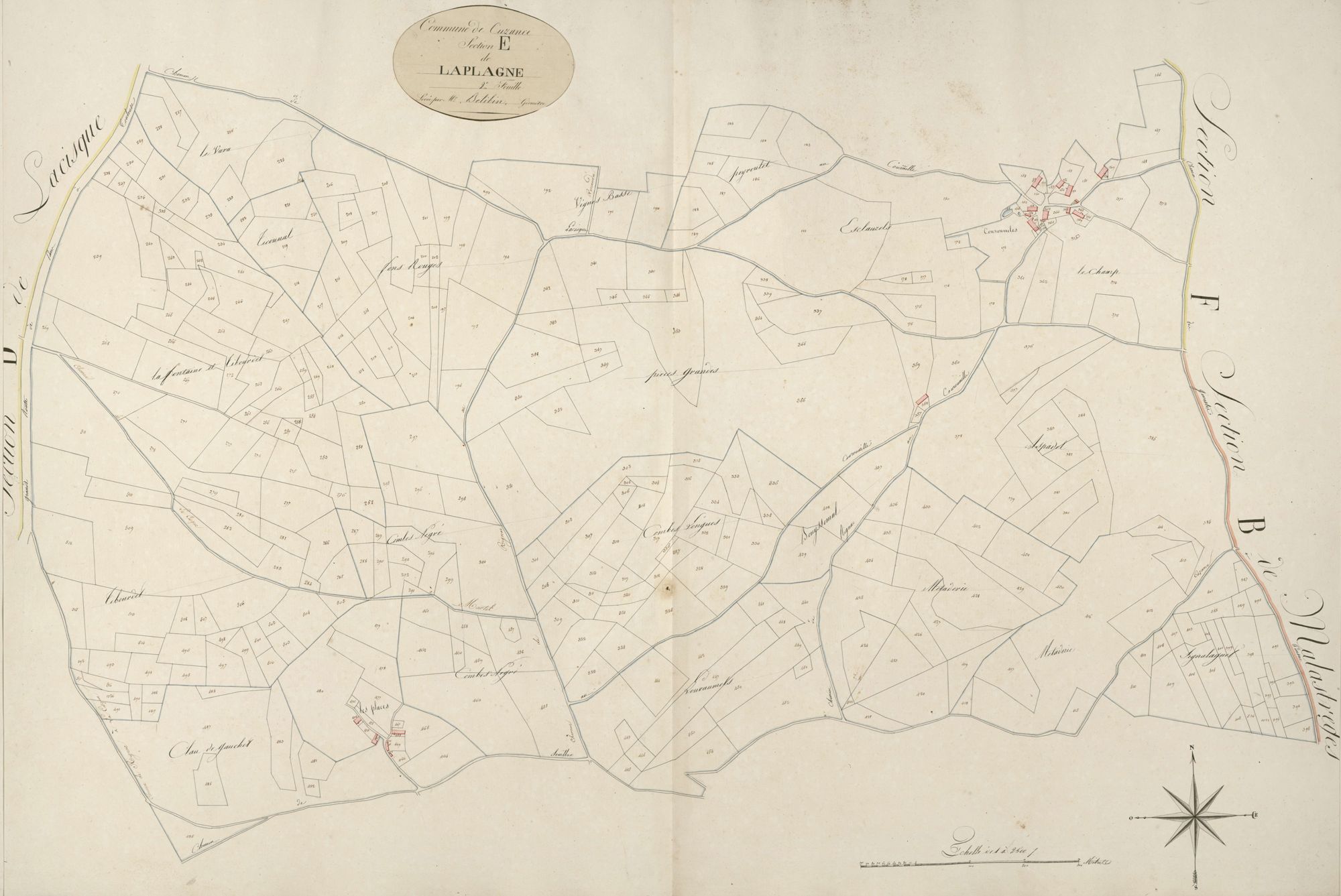 section E de Laplagne, 2ème feuille