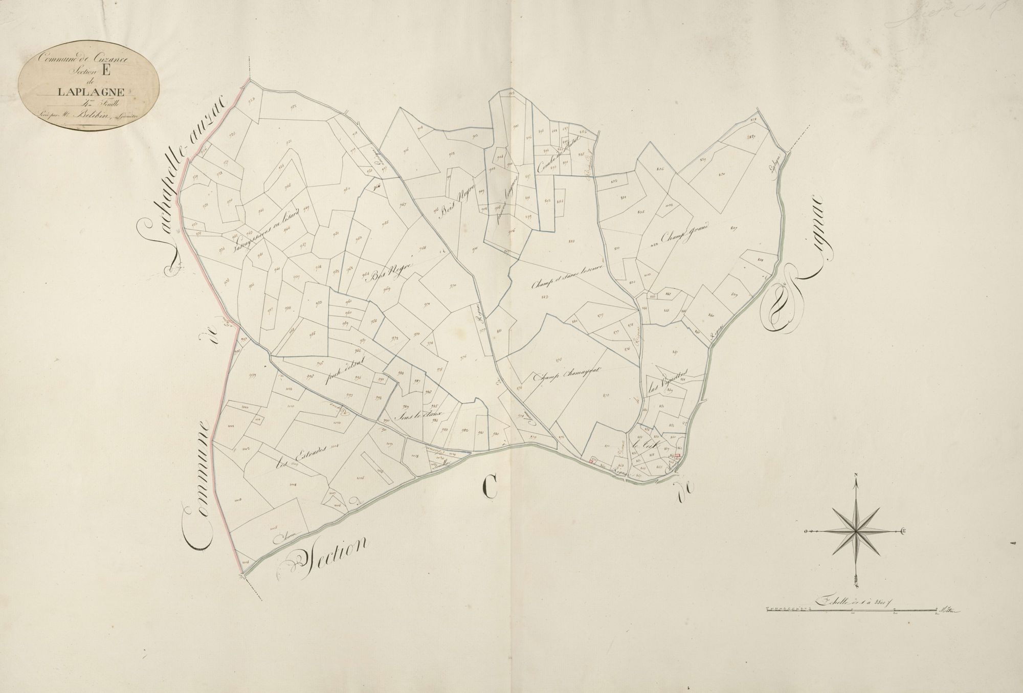 section E de Laplagne, 4ème feuille