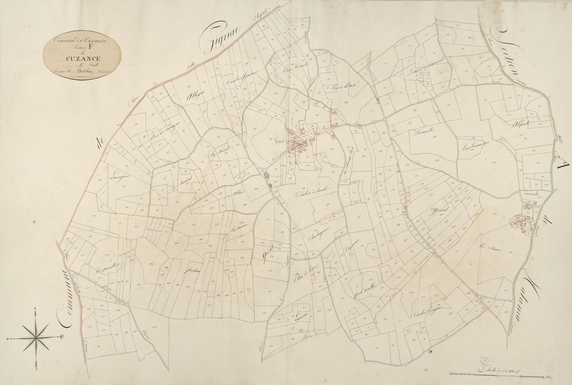 section F de Cuzance, 2ème feuille