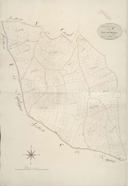 section B de Malastrèges, 3ème feuille