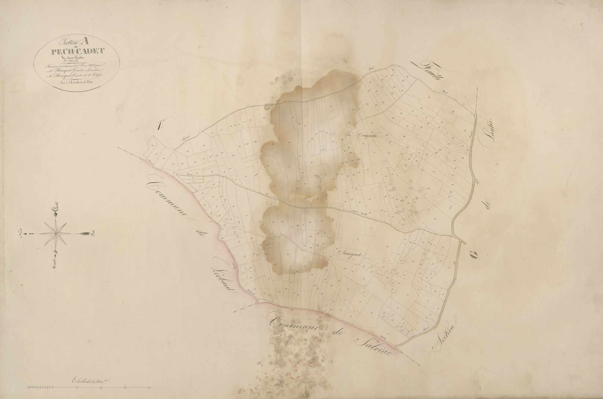 section A de Pech-Cadet, 2ème feuille