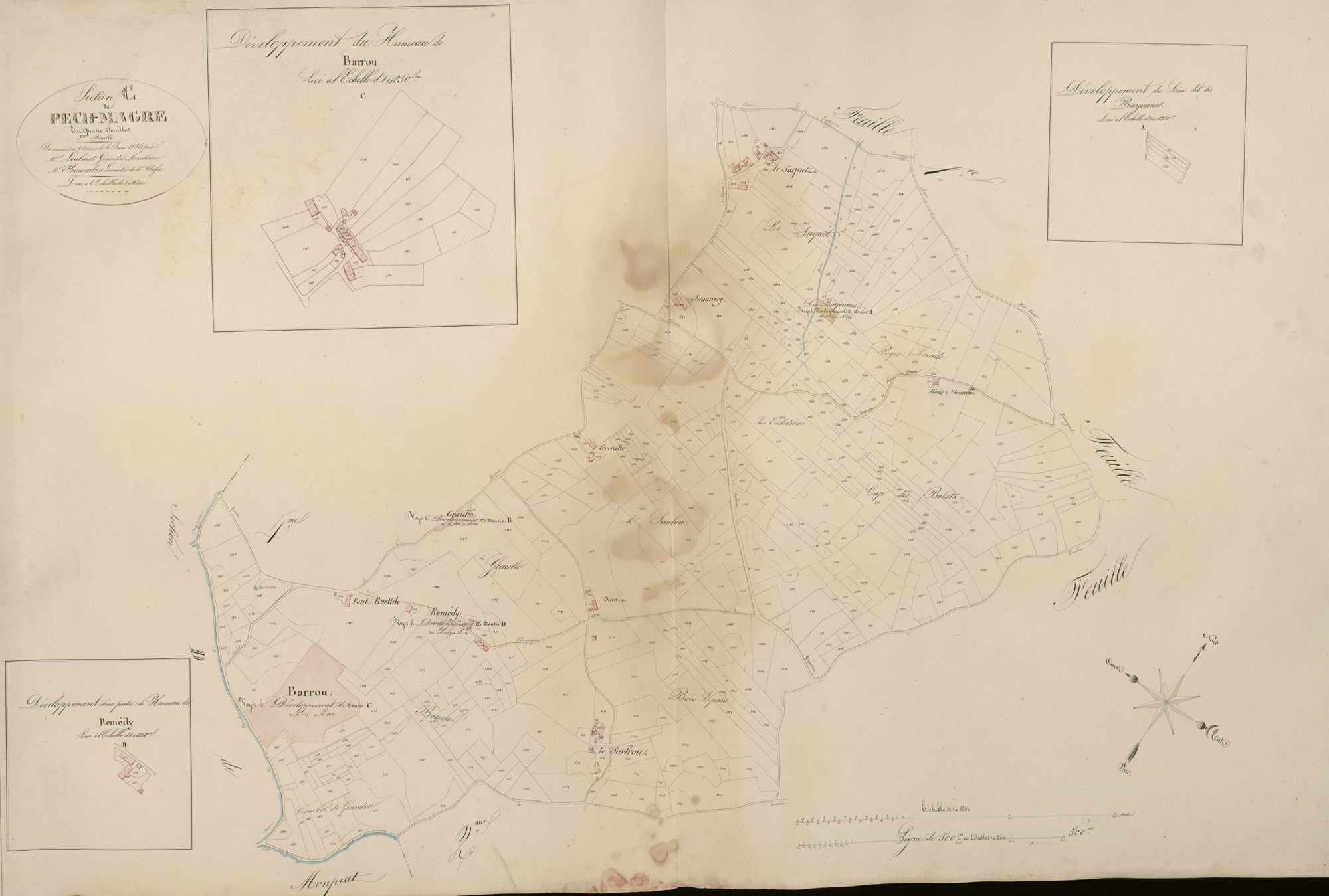 section C de Pech-Magre, 3ème feuille