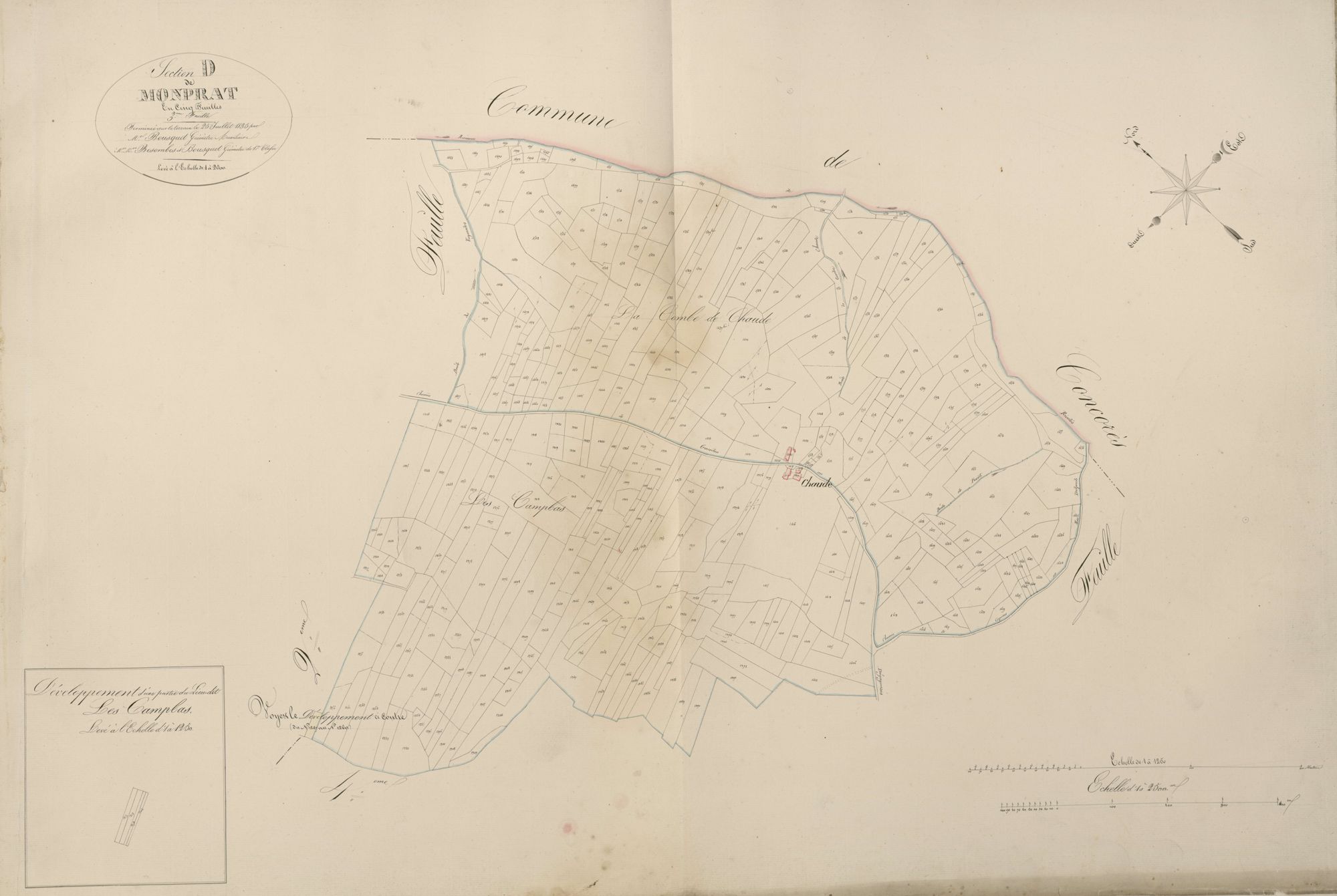 section D de Monprat, 3ème feuille