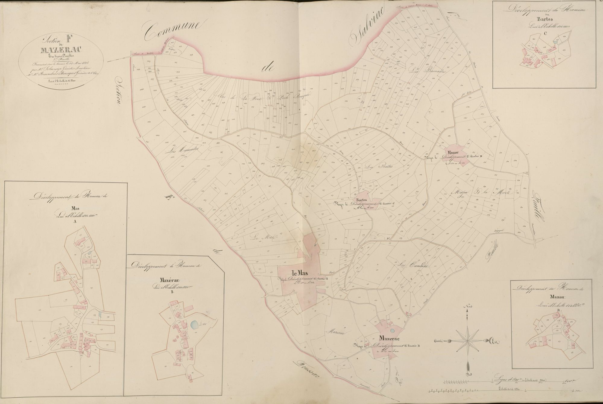section F de Mazerac, 3ème feuille