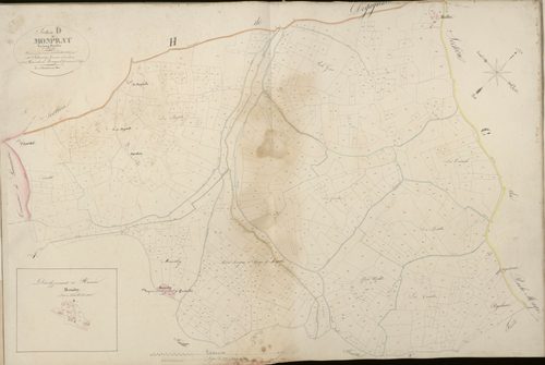 section D de Monprat, 1ère feuille