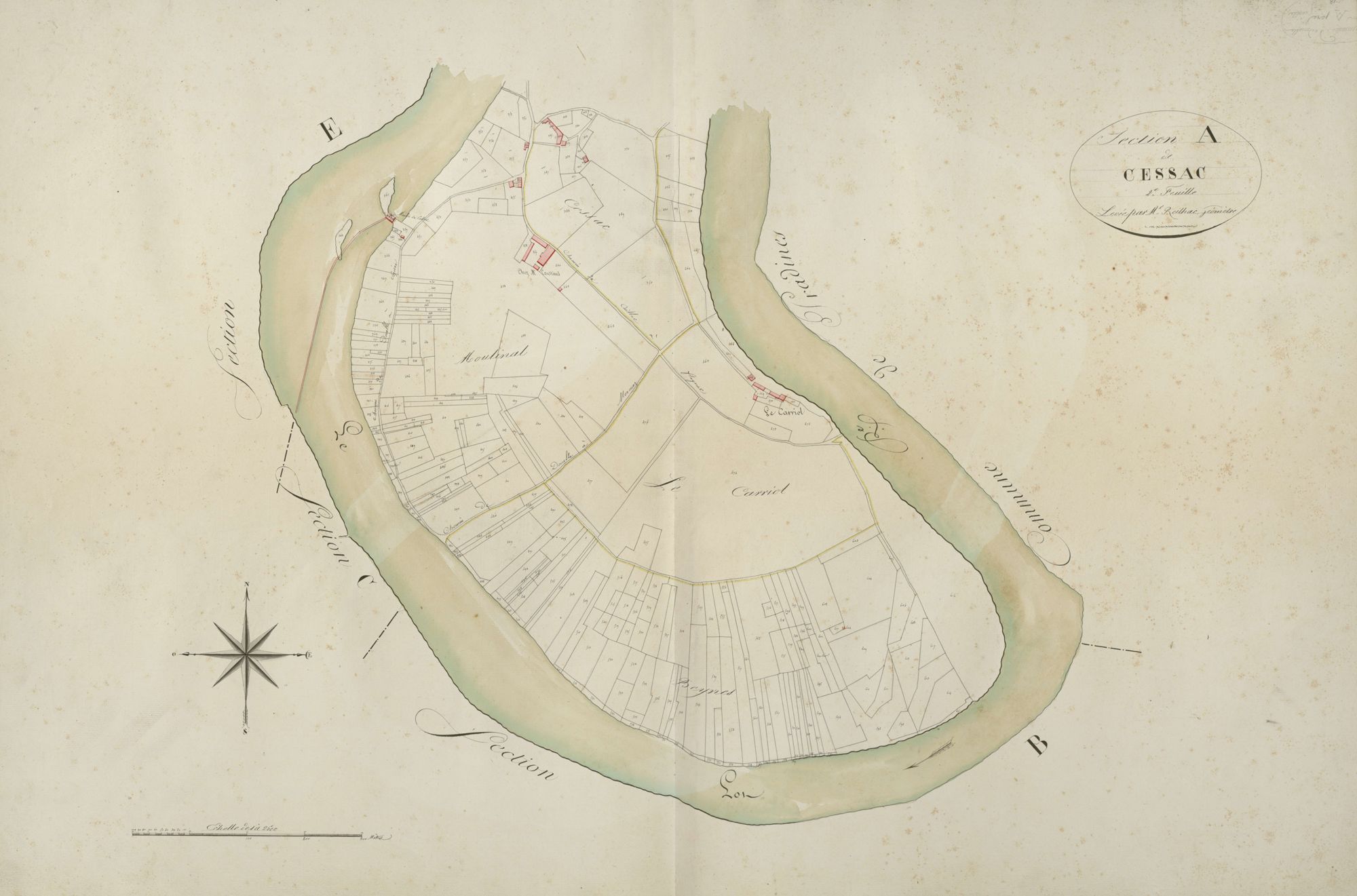 section A de Cessac, 2ème feuille
