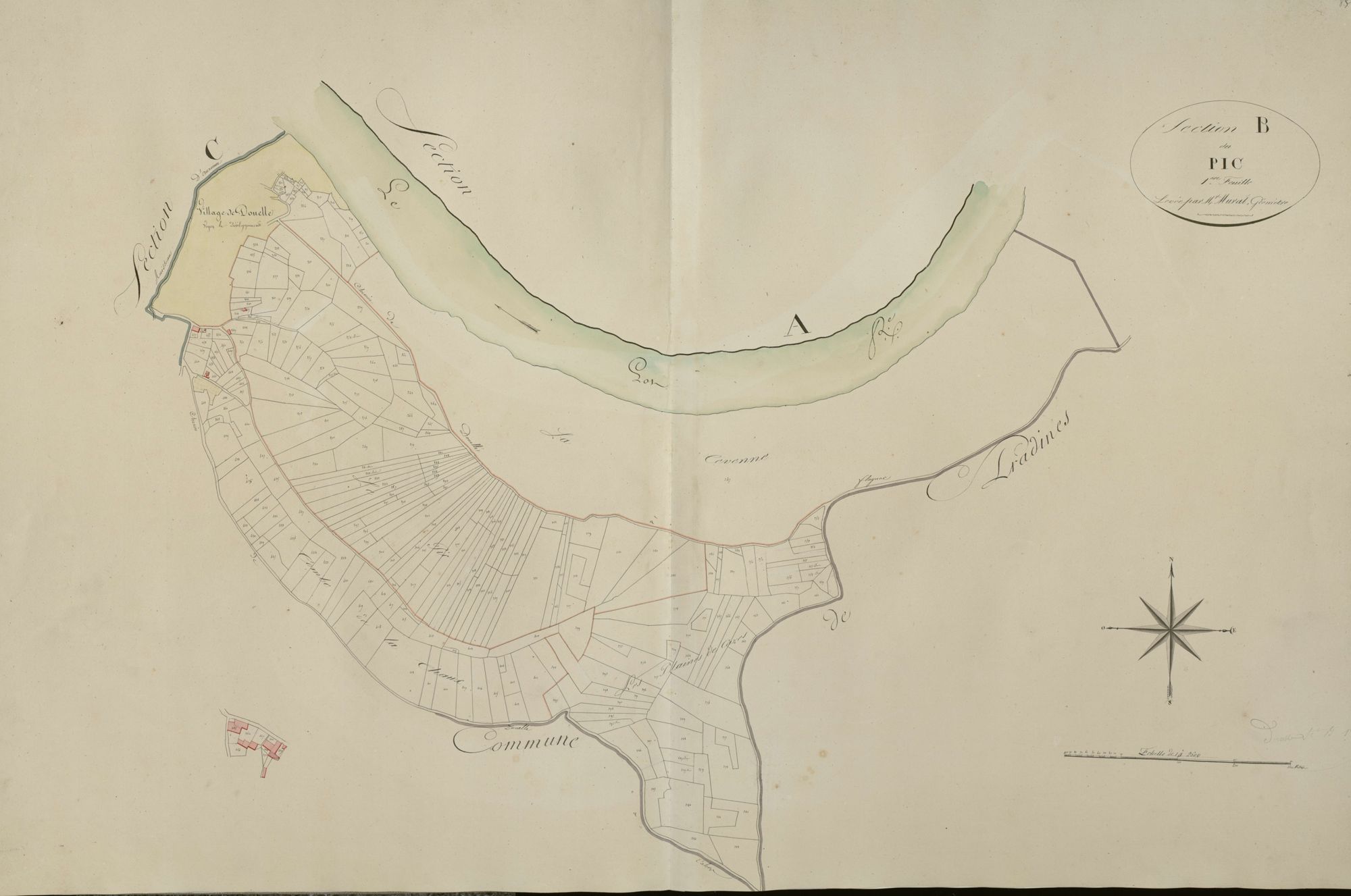 section B du Pic, 1ère feuille