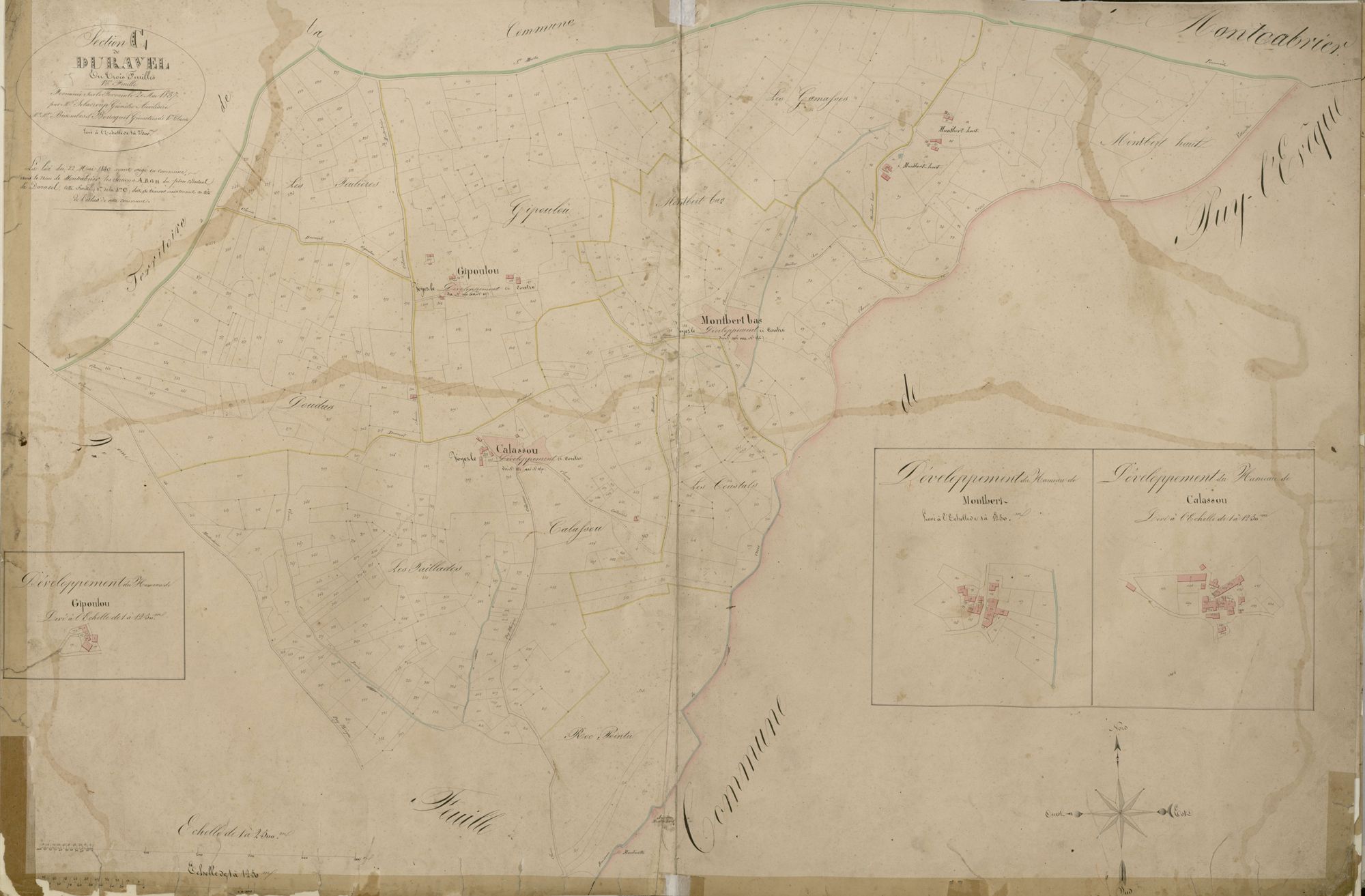 section C de Duravel, 1ère feuille
