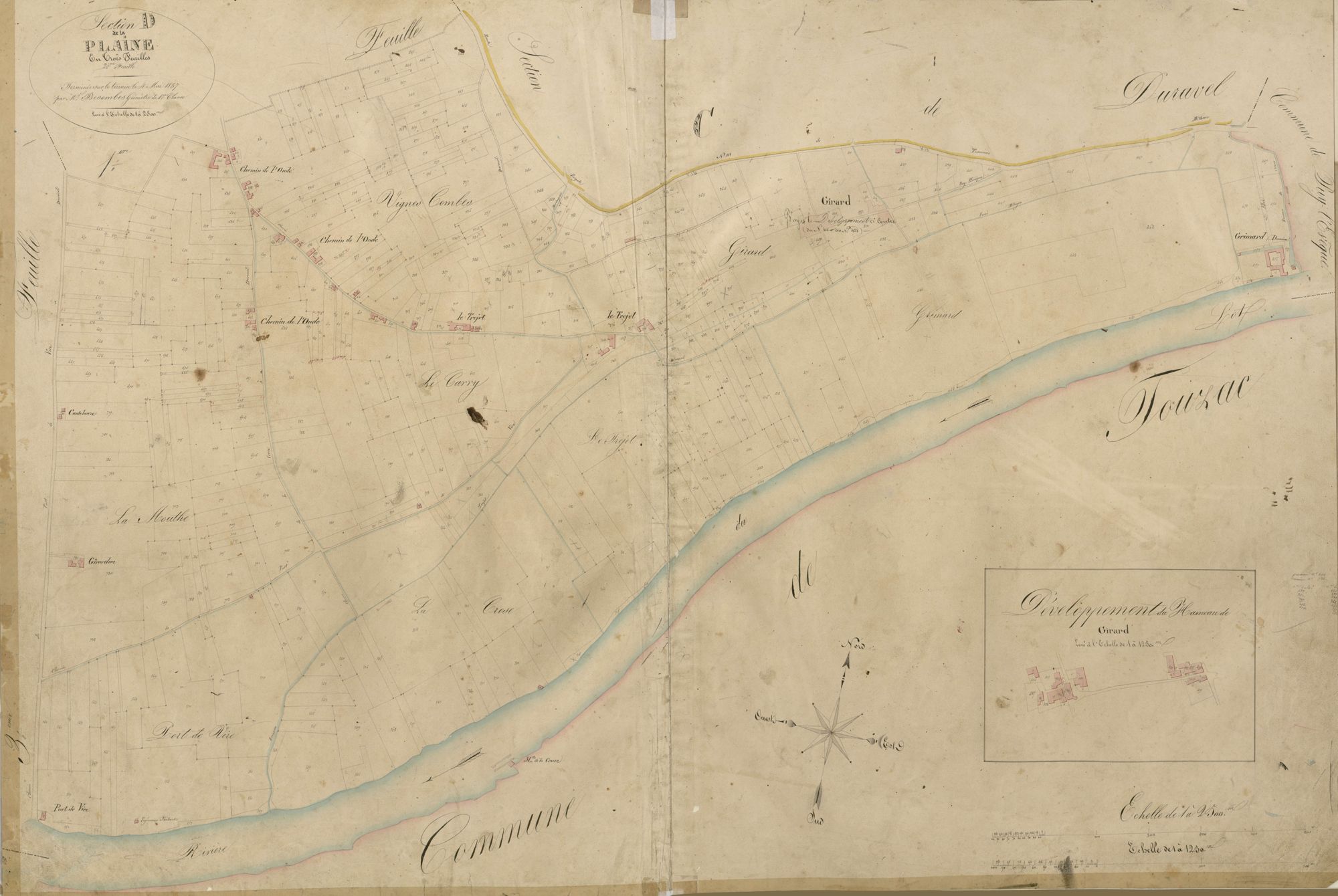 section D de la Plaine, 2ème feuille