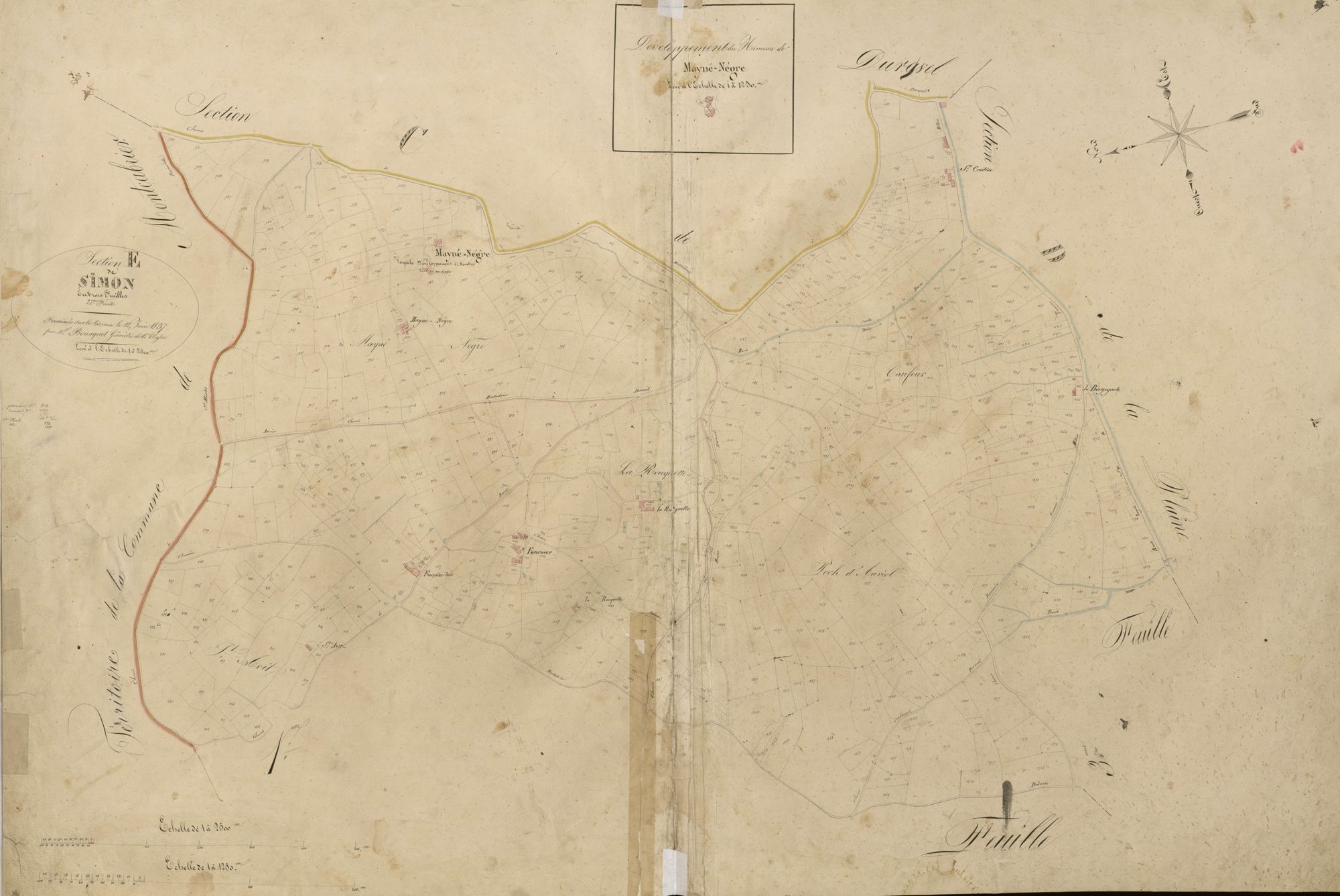 section E de Simon, 2ème feuille