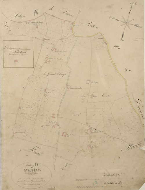 section D de la Plaine, 1ère feuille