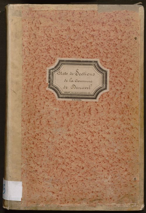 Folios 1-540. Augmentations et diminutions (1856-1914)
