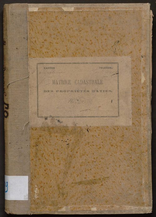 Cases 1-555. Augmentations et diminutions (1880-1891)
