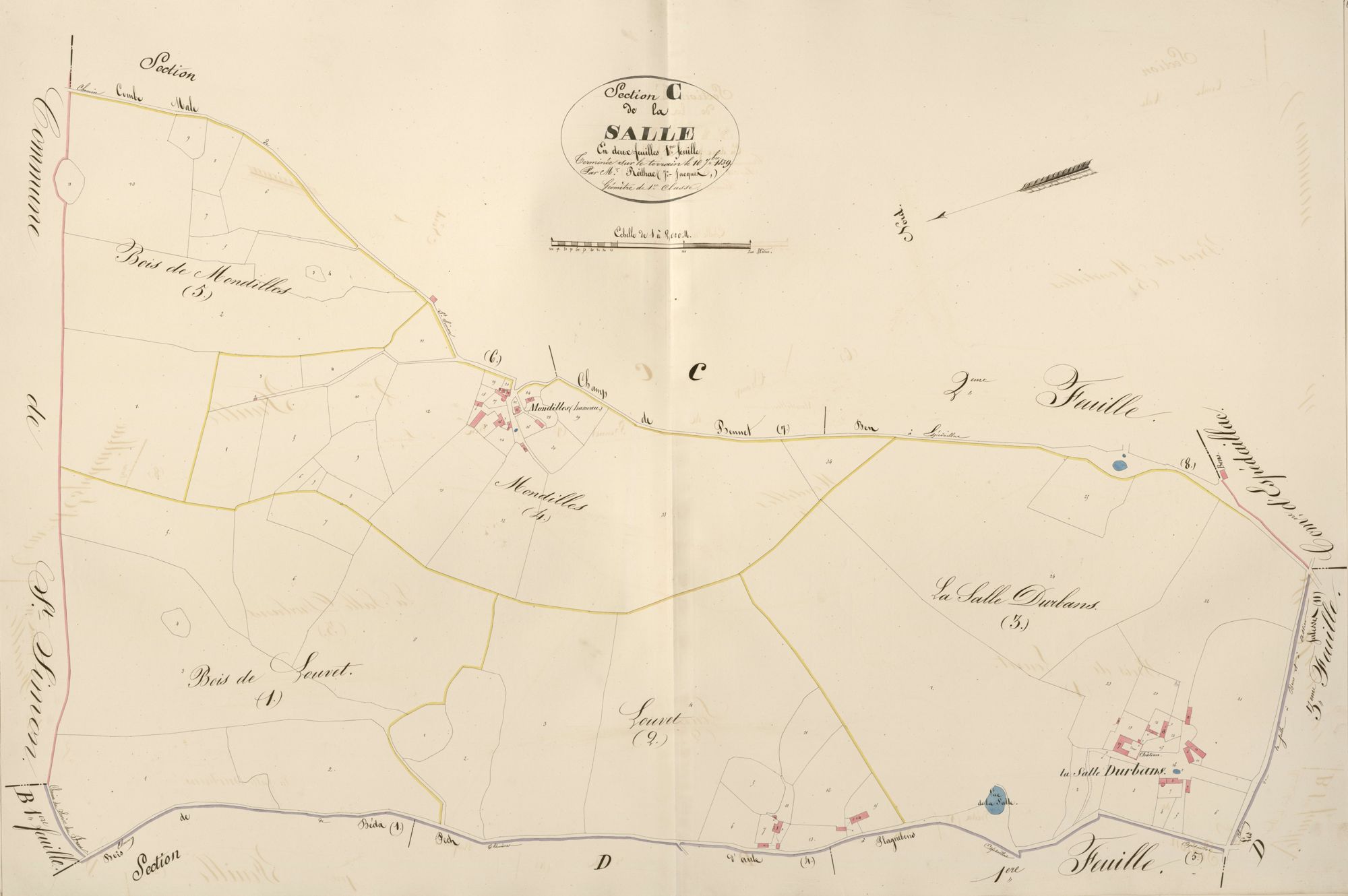section C de la Salle, 1ère feuille