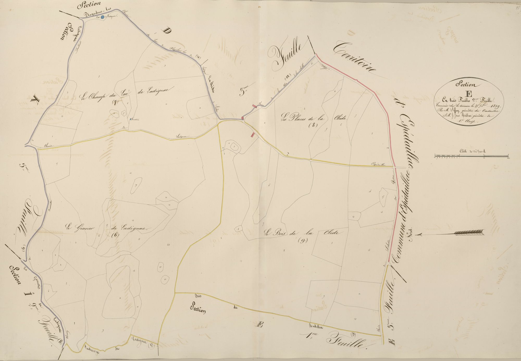 section E des Casals, 2ème feuille