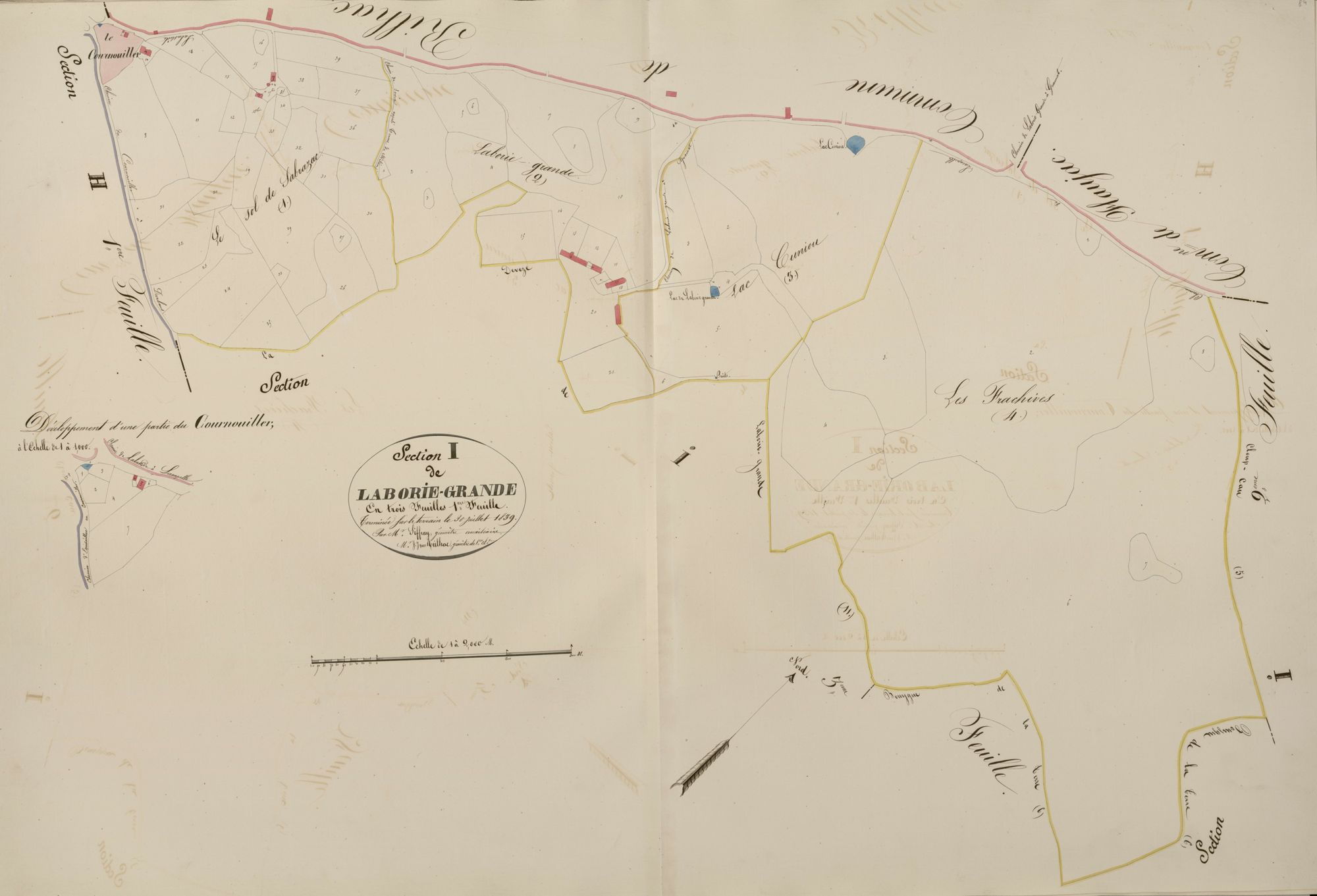 section I de Laborie-Grande, 1ère feuille