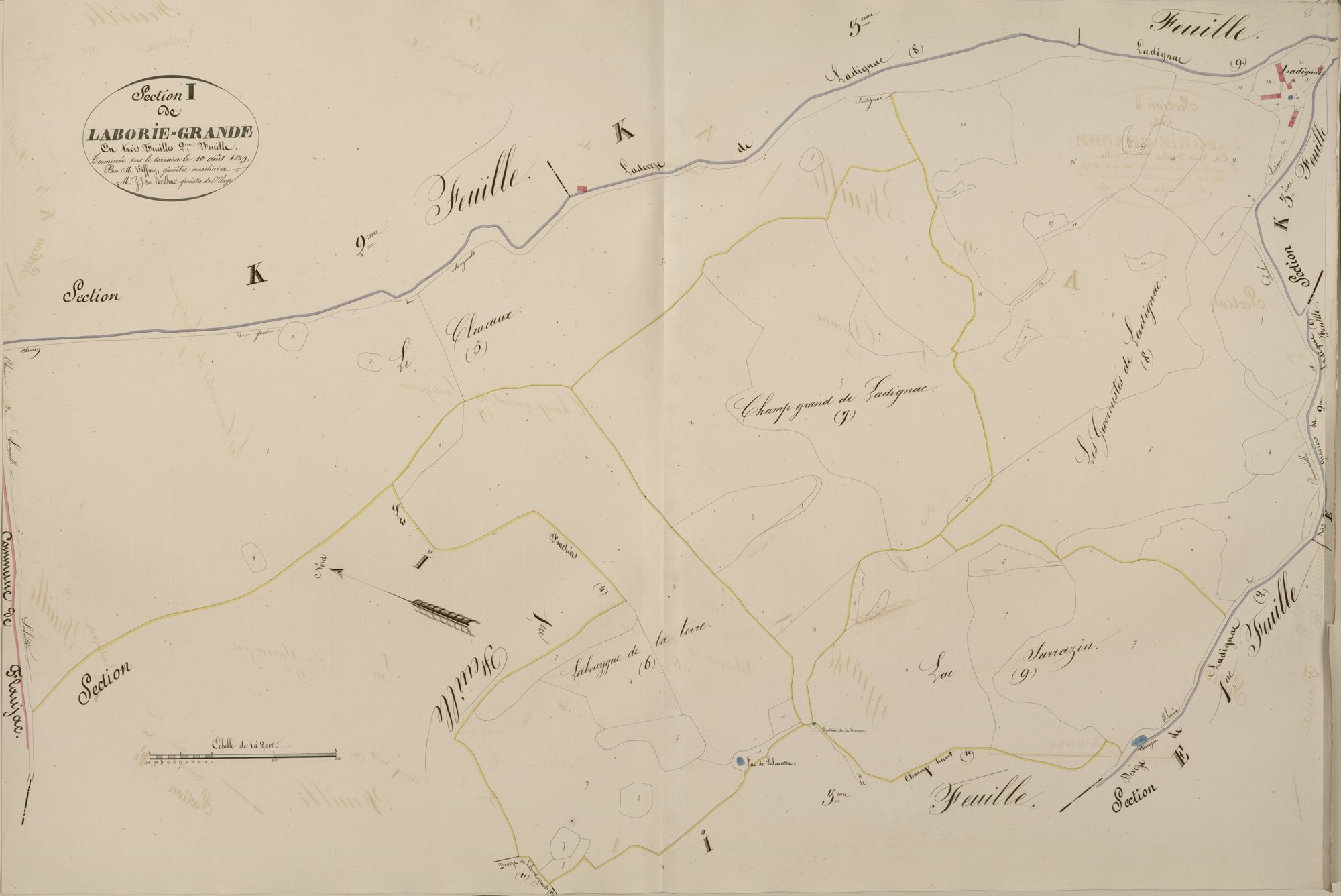 section I de Laborie-Grande, 2ème feuille