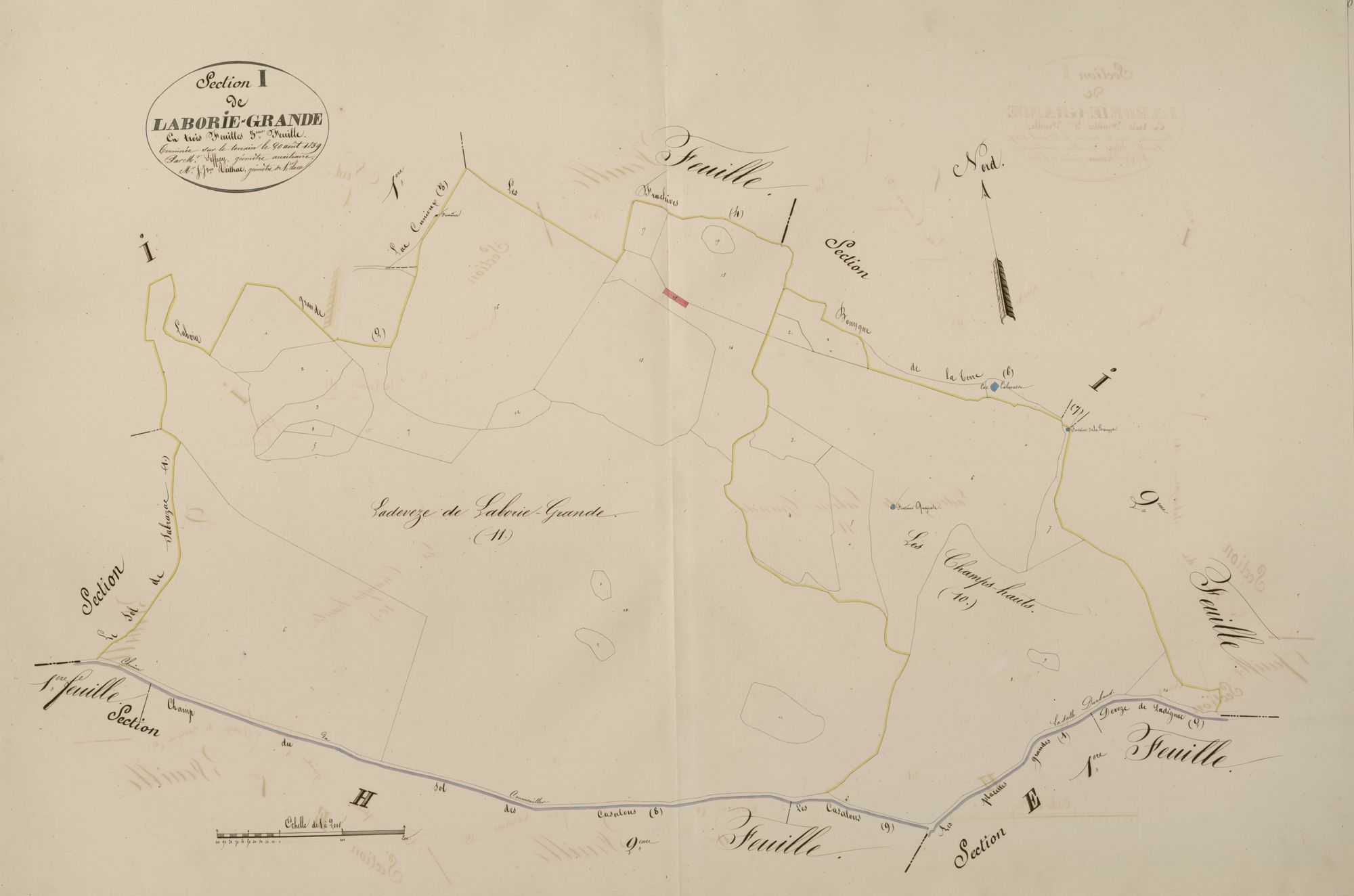 section I de Laborie-Grande, 3ème feuille