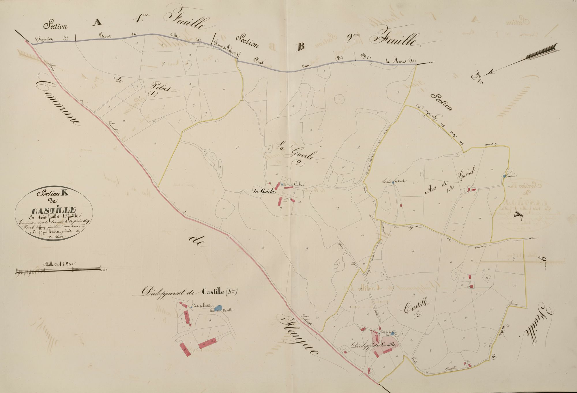 section K de Castille, 1ère feuille
