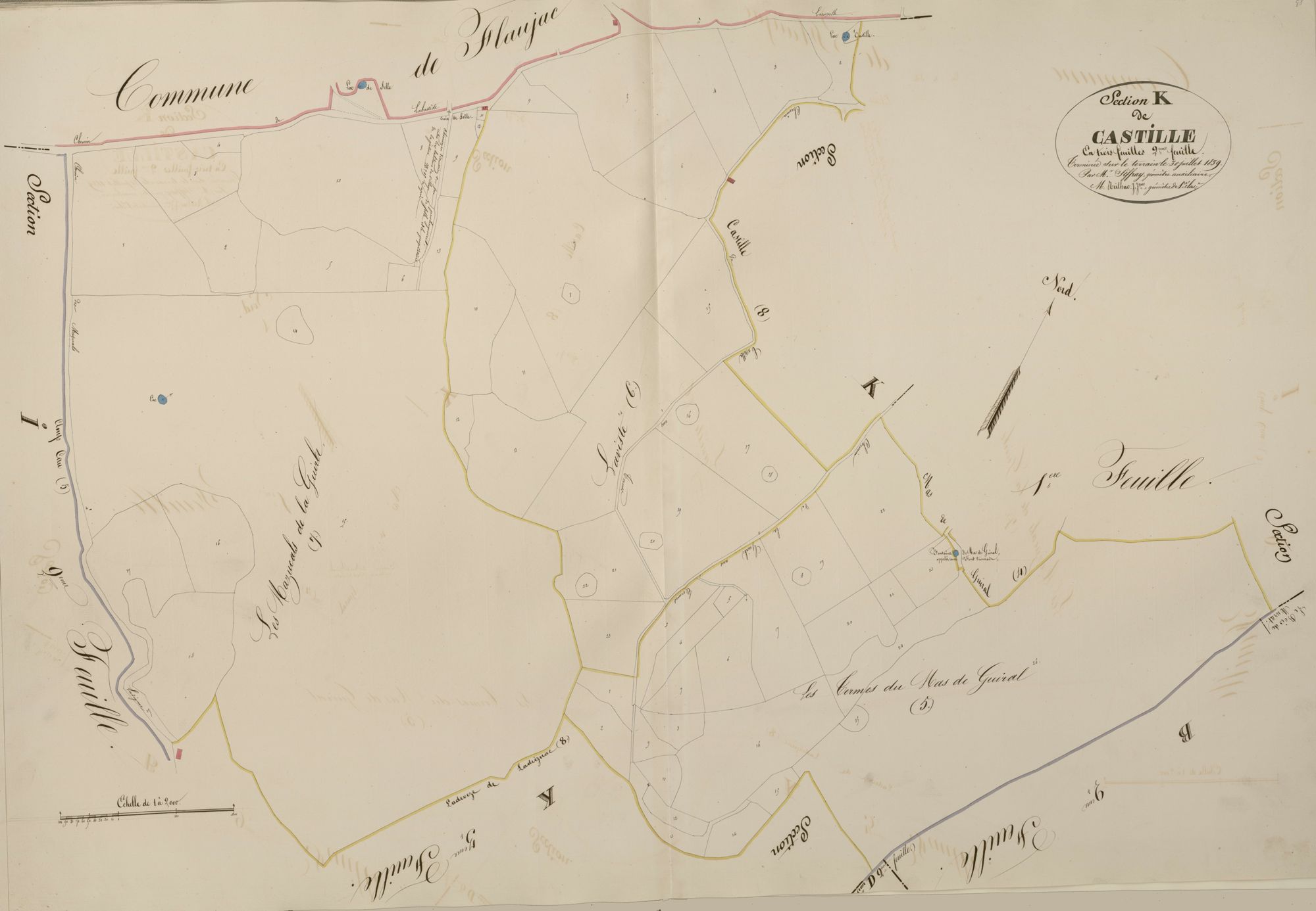 section K de Castille, 2ème feuille