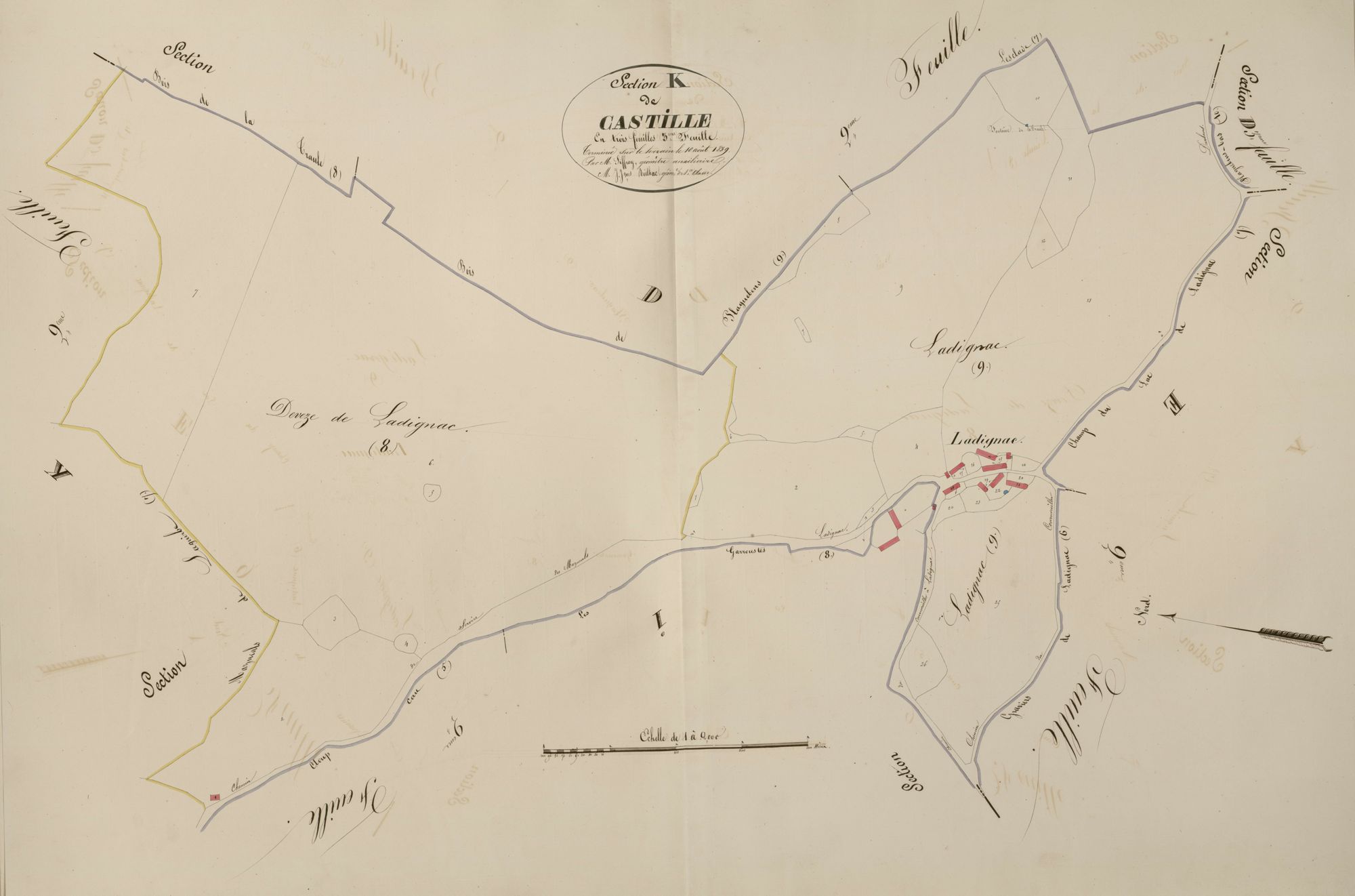 section K de Castille, 3ème feuille