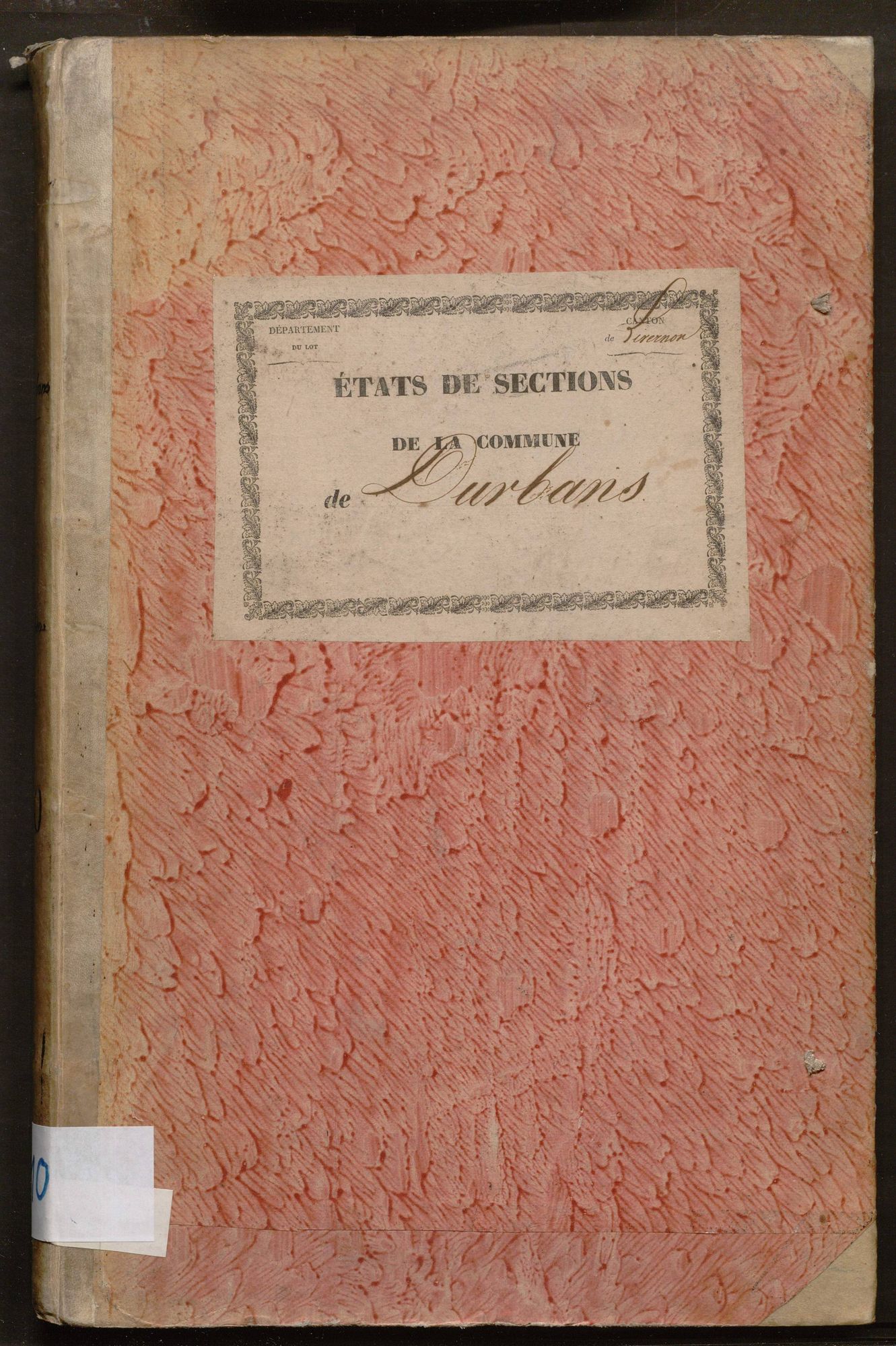 Sections A à I, K